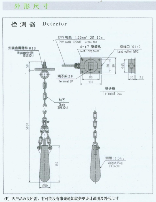 HQGD-A傾斜開關(guān)，高低料位檢測器廠家煤流開關(guān)價格