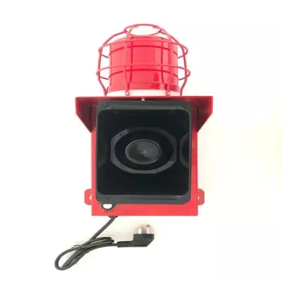JD-7B大功率工業(yè)防寒聲光報(bào)警器、JD90B-H-03-F-01-12-122聲光警示器廠家